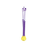 MED27 3'' Gold/Purple&White Soccer Medal