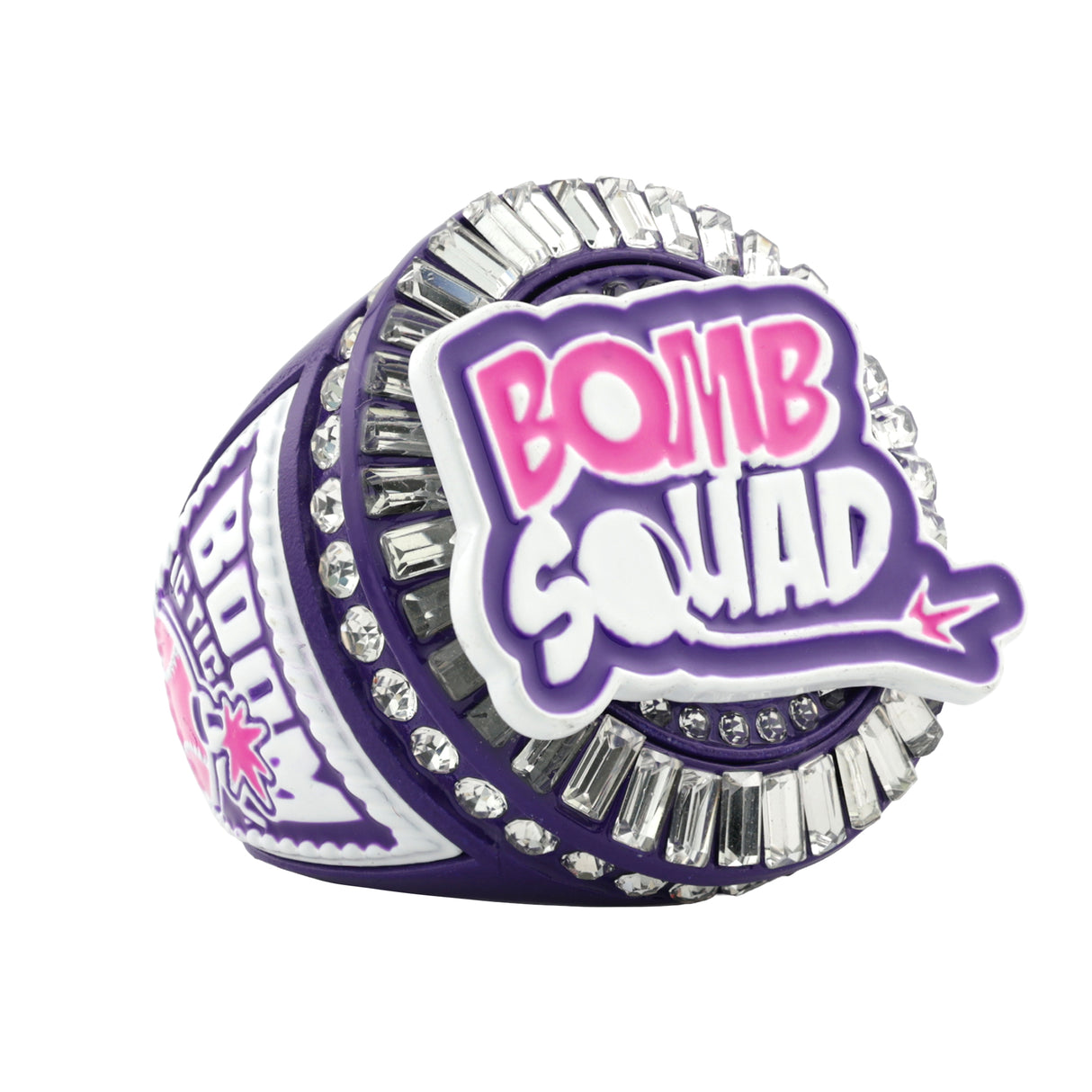 GEN25 Pink&Purple Bomb Squad Ring