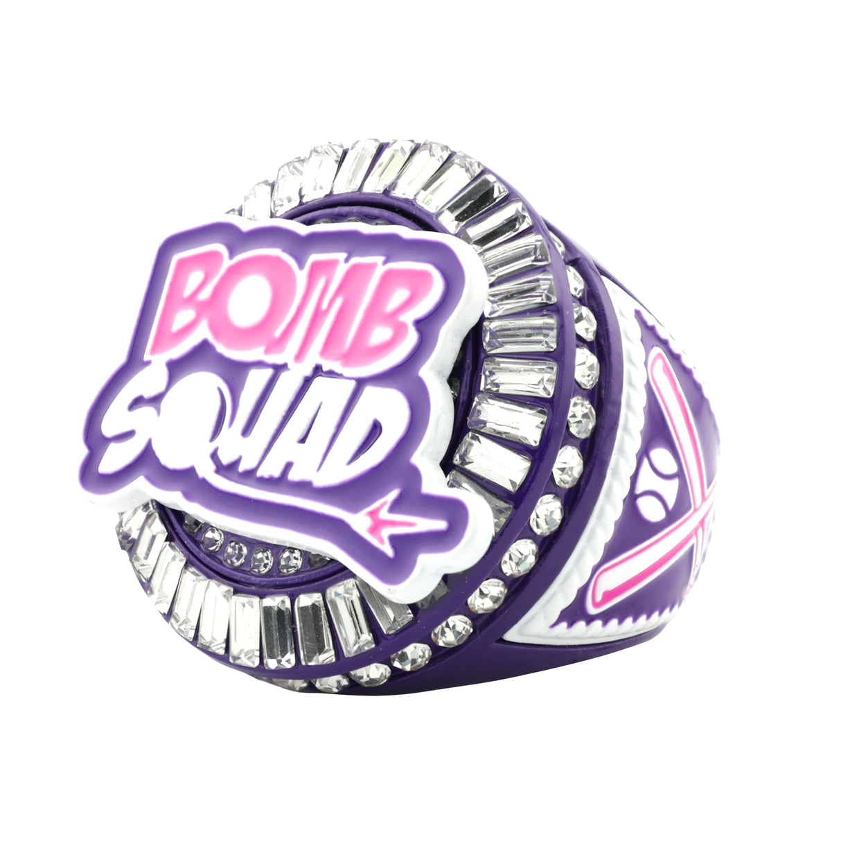 GEN25 Pink&Purple Bomb Squad Ring