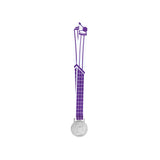 MED27 3'' Silver/Purple&White Soccer Medal