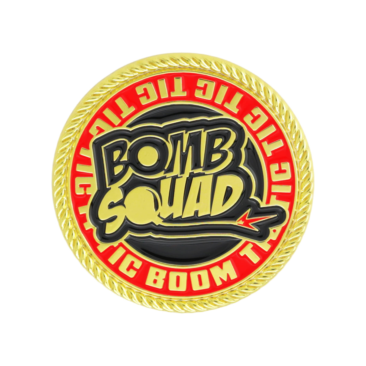 Bomb Squad Gold Coin