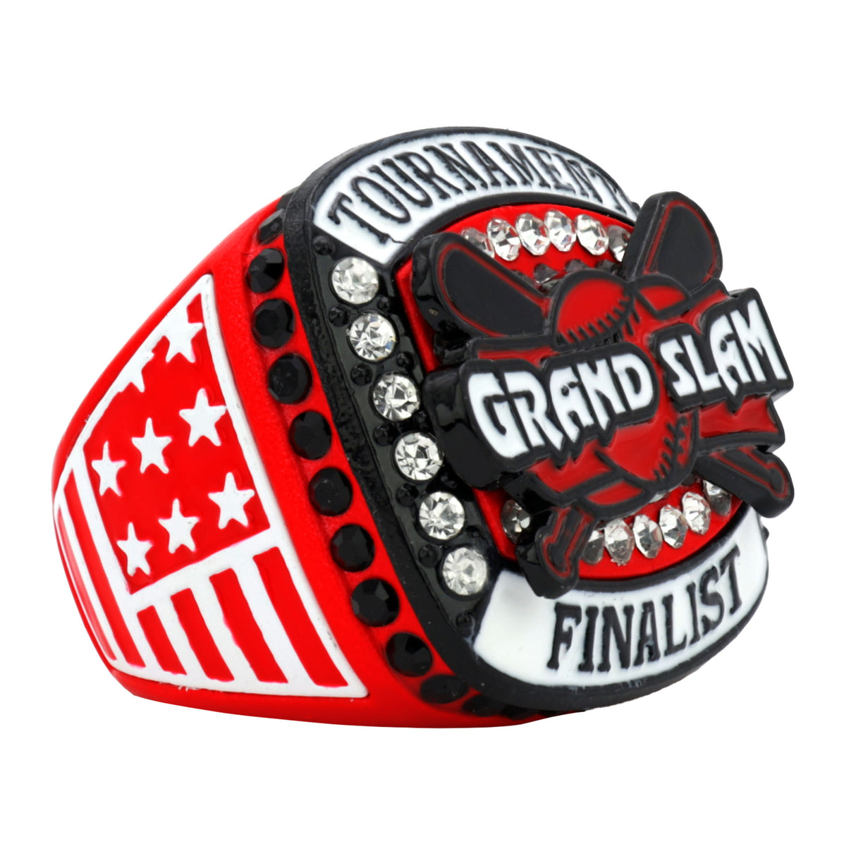 GS25 Neon Red Finalist Ring