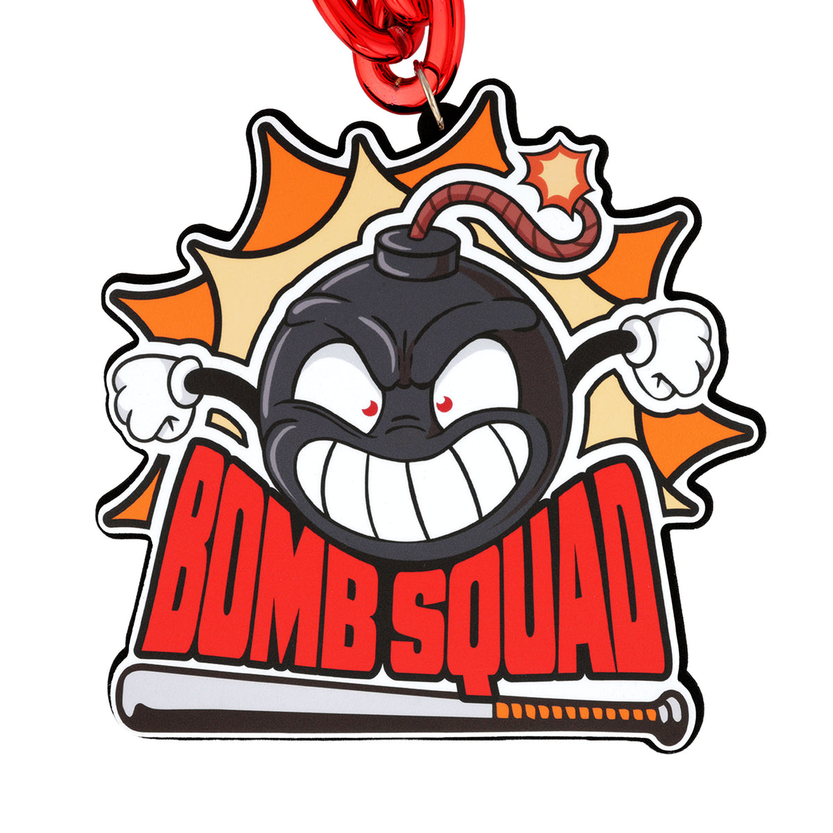 Foam27 Red Bomb Squad Foam Chain