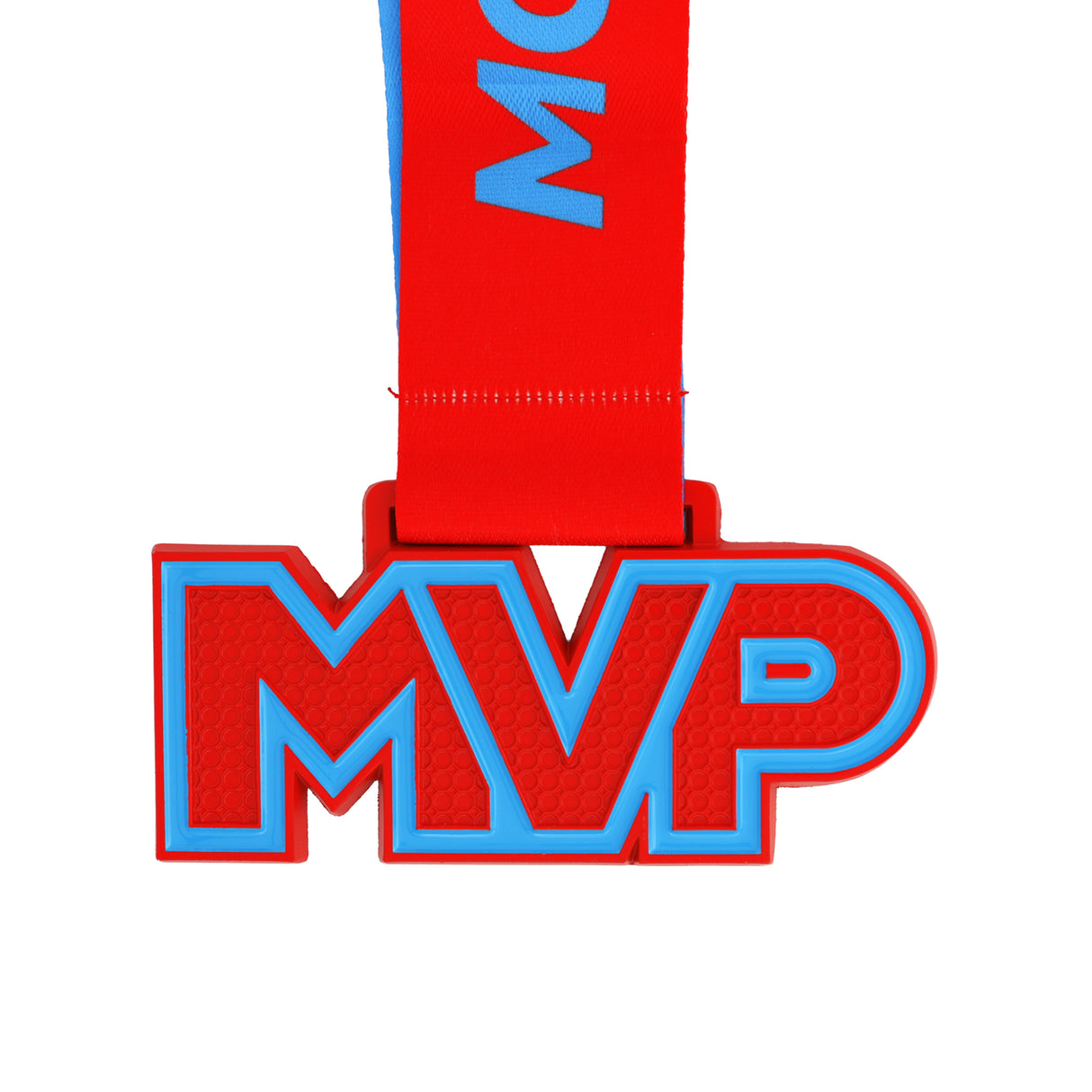 MED25 MVP 4" Medal - Red&Electric 2