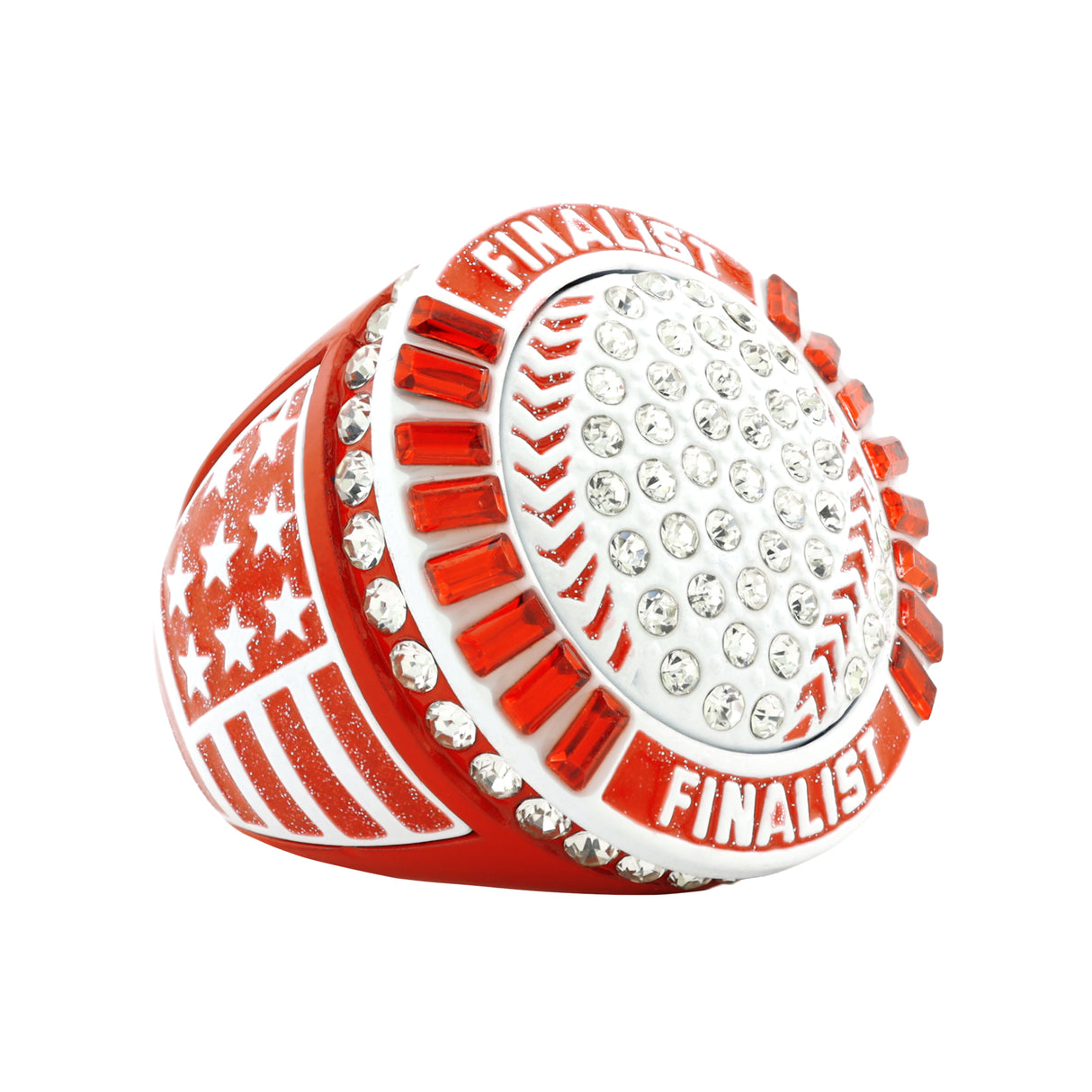 GEN26E Glitter Red Finalist Ring