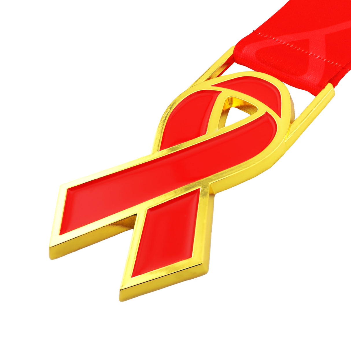 MED26 Ribbon Gold&Red