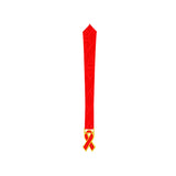 MED26 Ribbon Gold&Red