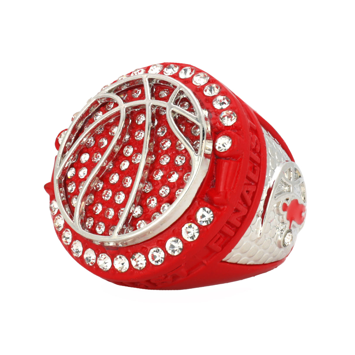 Basketball3 Neon Red Finalist Ring