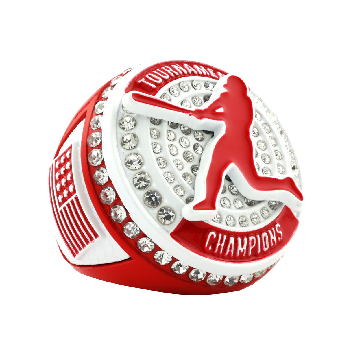 GEN24C Red&White Tournament Champions Ring