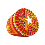 Star26 Red&Gold Ring