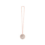 MED2 Basketball Bling Medal Rose Gold