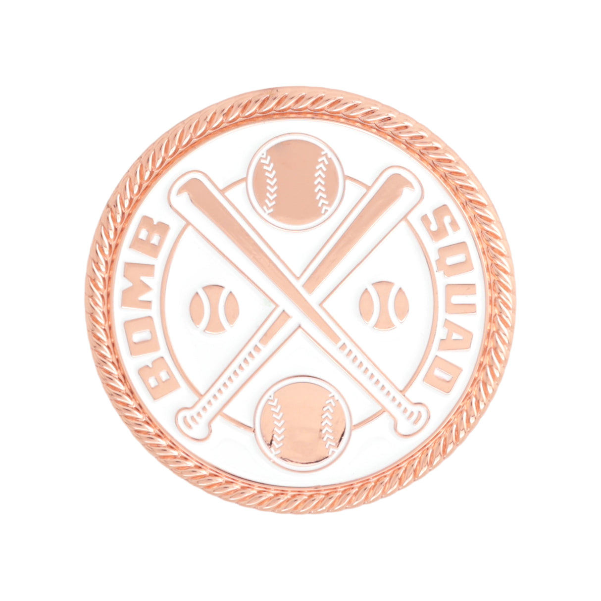 Bomb Squad Rose Gold Coin