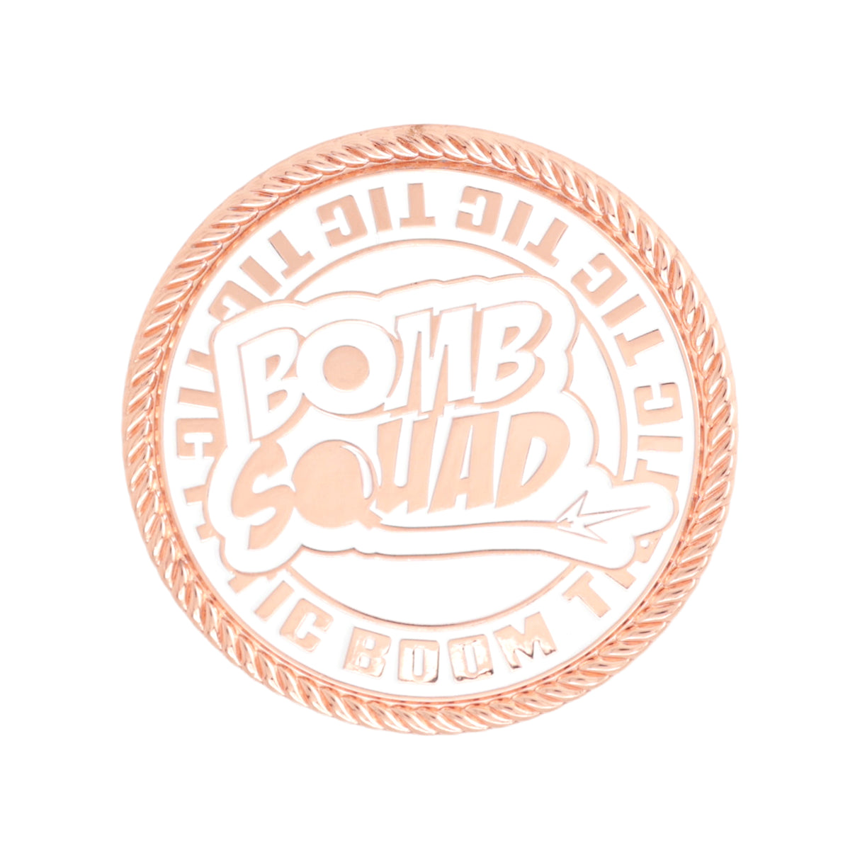 Bomb Squad Rose Gold Coin