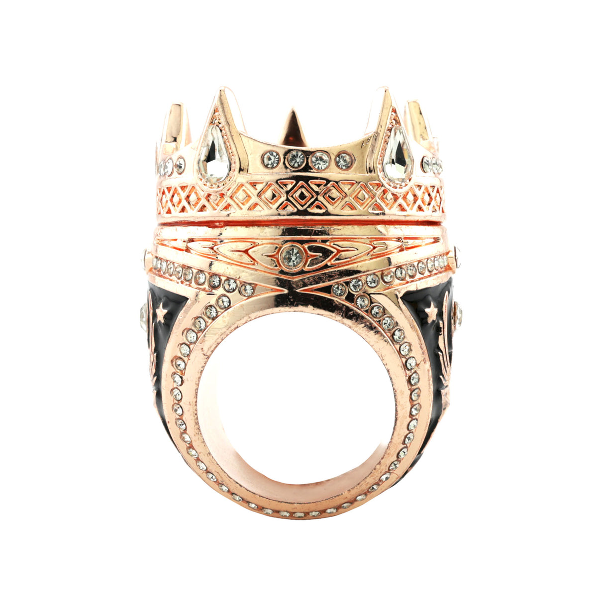 Crown26 Rose Gold&Rose Gold Ring