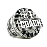#1 Coach Silver Ring