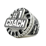 #1 Coach Silver Ring