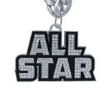 All Star Stone Chain Silver/Clear