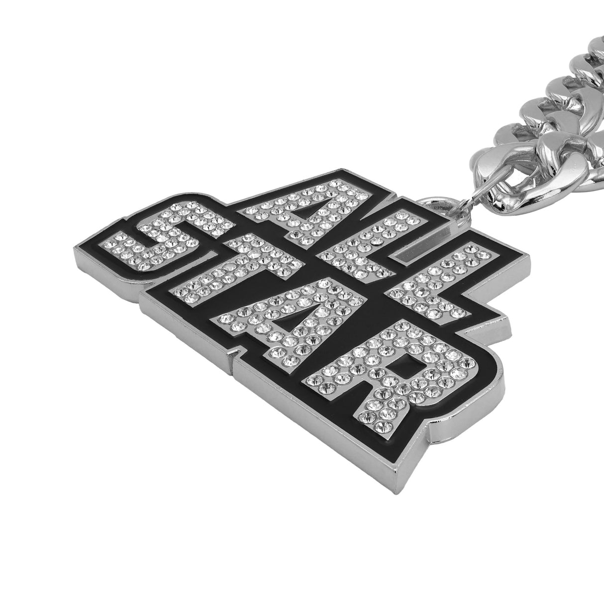 All Star Stone Chain Silver/Clear