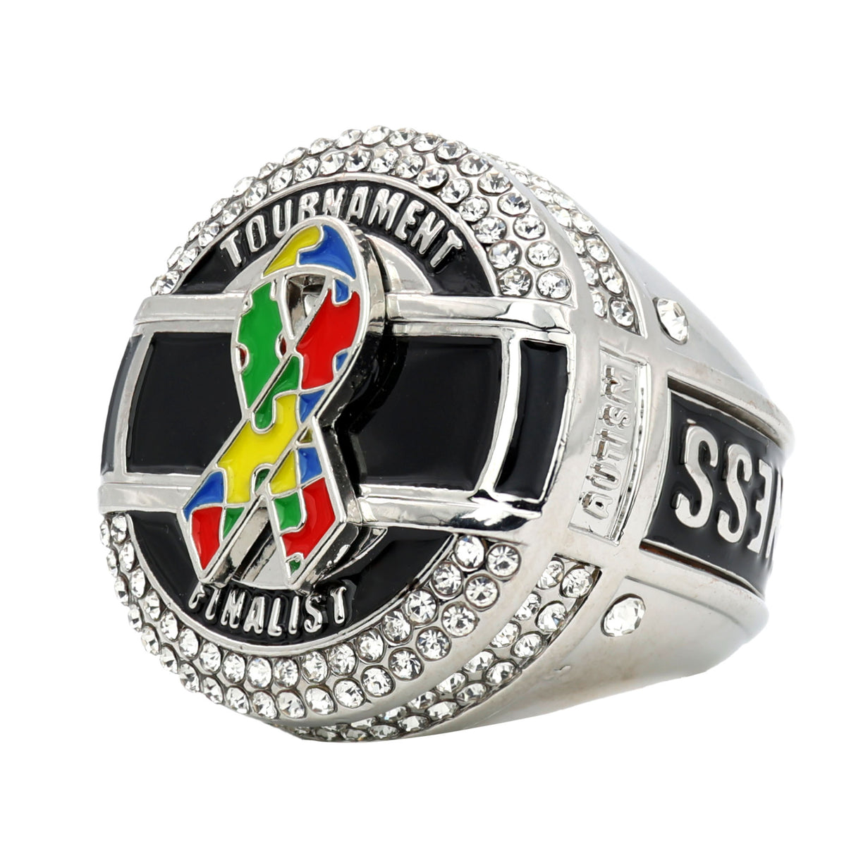 GEN25 Silver Autism Awareness Finalist Ring