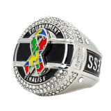 GEN25 Silver Autism Awareness Finalist Ring