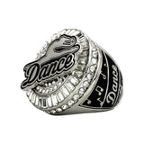 Dance27 Platinum All Stones Ring