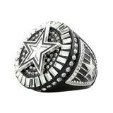 Star26 Silver&Black Ring