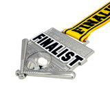 MED26 4'' Baseball Silver&Yellow Finalist Medal
