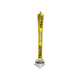 MED26 4'' Baseball Silver&Yellow Finalist Medal