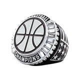 Basketball27A Black&Platinum Champions Ring