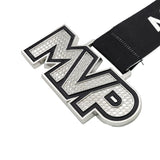 MED25 MVP 4" Medal - Silver/Black Matte