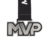 MED25 MVP 4" Medal - Silver/Black Matte