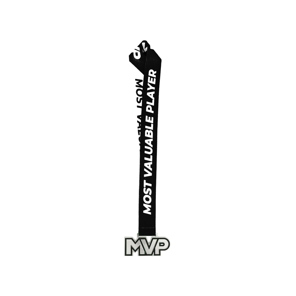 MED25 MVP 4" Medal - Silver/Black