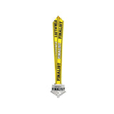 MED26 4'' Softball Silver&Yellow Finalist Medal