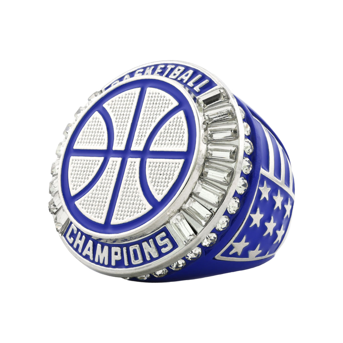Basketball27A Blue&Platinum Champions Ring