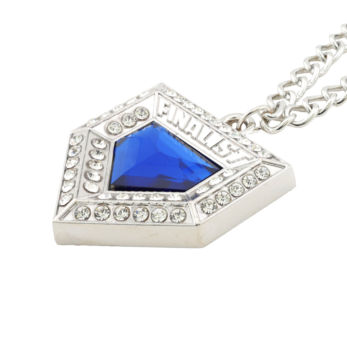 Pendant26 Finalist Chain Silver/Blue