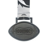 GEN24 3.5" Football Medal - Antique Gunmetal