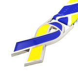 MED26 Ribbon Silver/Blue&Yellow
