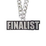 Gen Stone Chain Silver&Clear Finalist