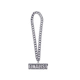 Gen Stone Chain Silver&Clear Finalist