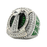 Football25 Silver All Stones Ring