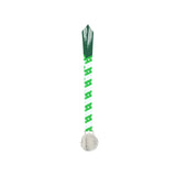 Med26 3.25" Blank Star Medal Silver&Green
