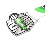 MED27 Home Run Medal Silver&Green