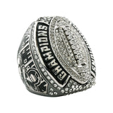 Football26A Gunmetal&Silver Champions Ring