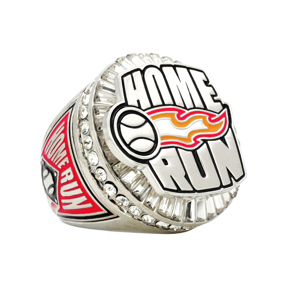 Home Run Silver Ring