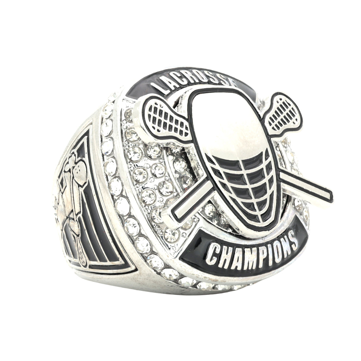 Lacrosse27 Platinum Champions Ring
