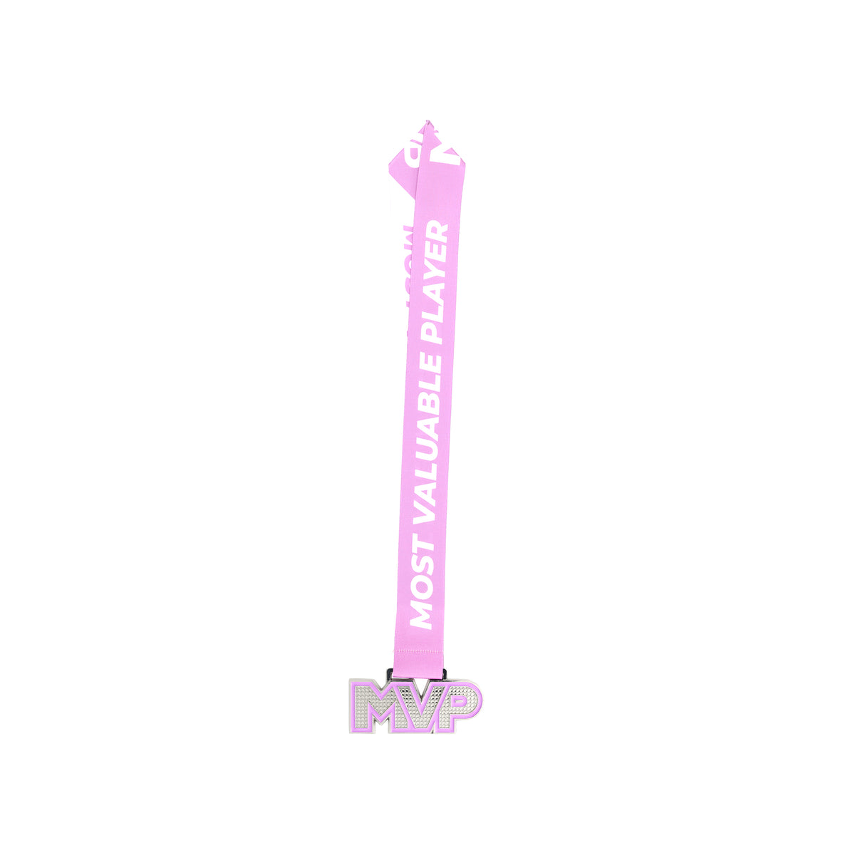 MED25 MVP 4" Medal - Silver&Lilac