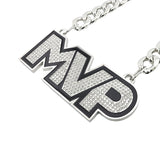 MVP26 Stone Chain Silver/Clear