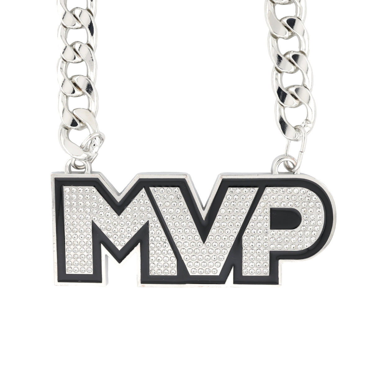 MVP26 Stone Chain Silver/Clear