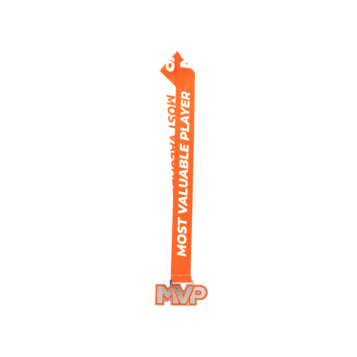 MED25 MVP 4" Medal - Silver/Orange