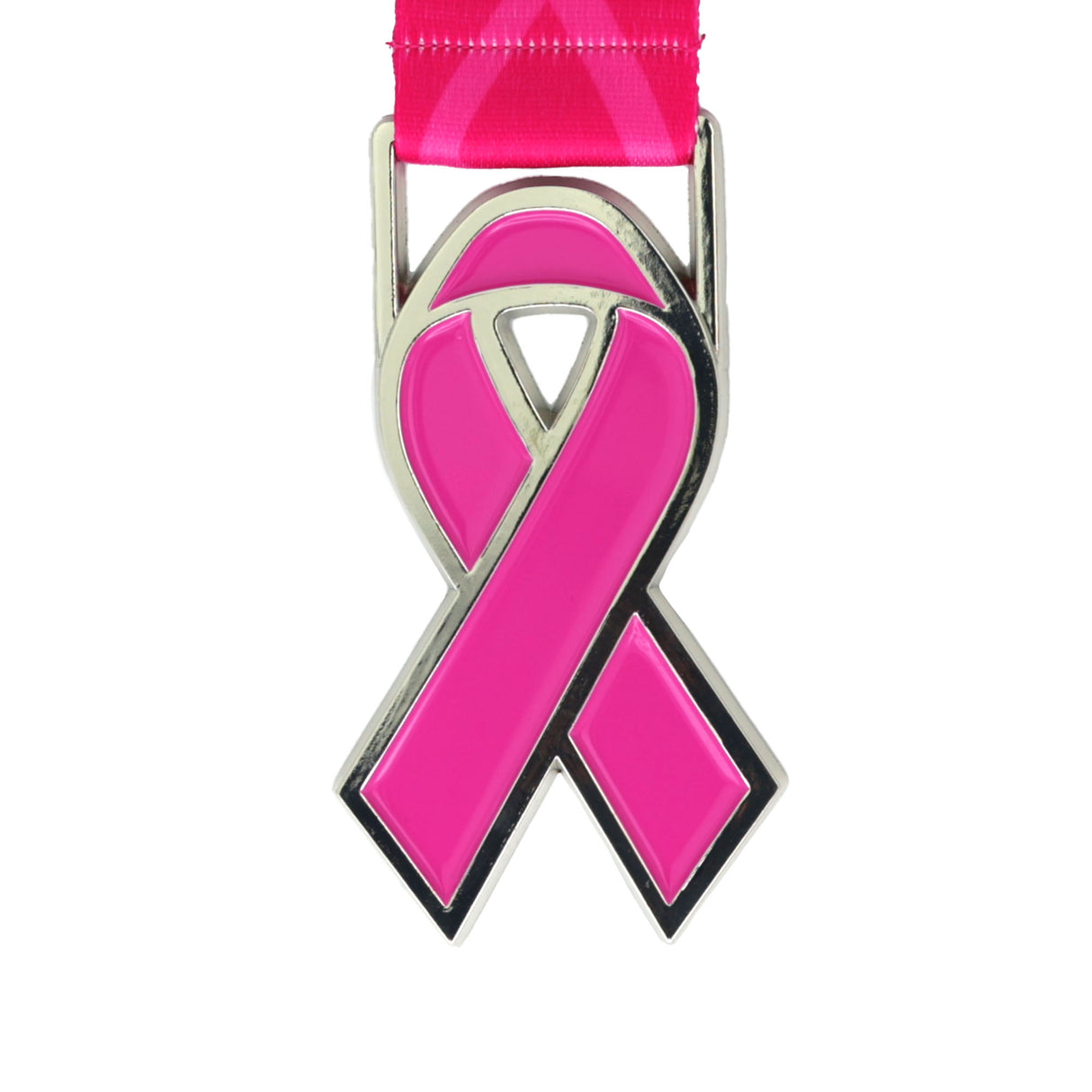 MED26 Ribbon Pink&Silver
